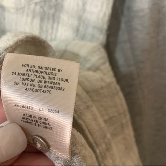 Anthropologie Holding Horses Forsby Plaid Button Down - Picture 7 of 10